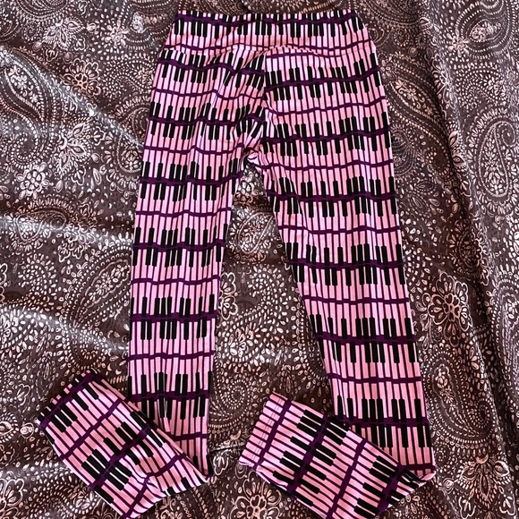 LuLaRoe piano keys leggings - Picture 1 of 4